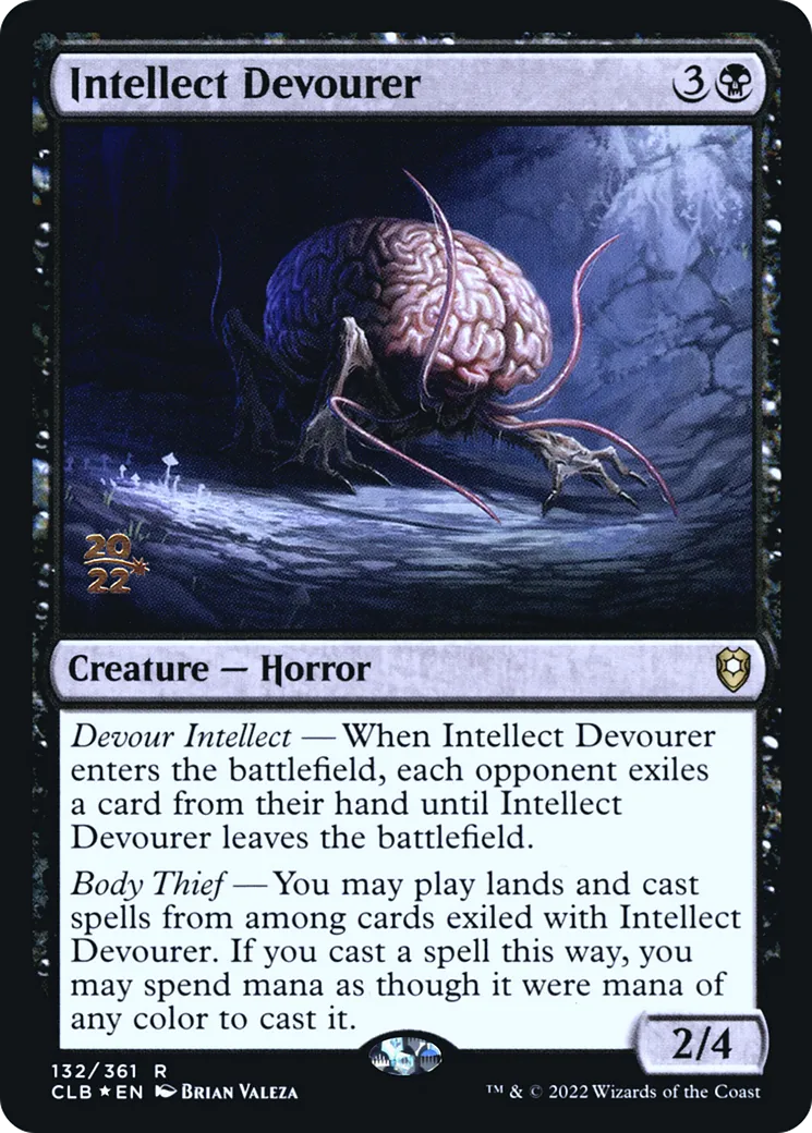 Intellect Devourer from Battle for Baldur's Gate Promos - Magic: The Gathering