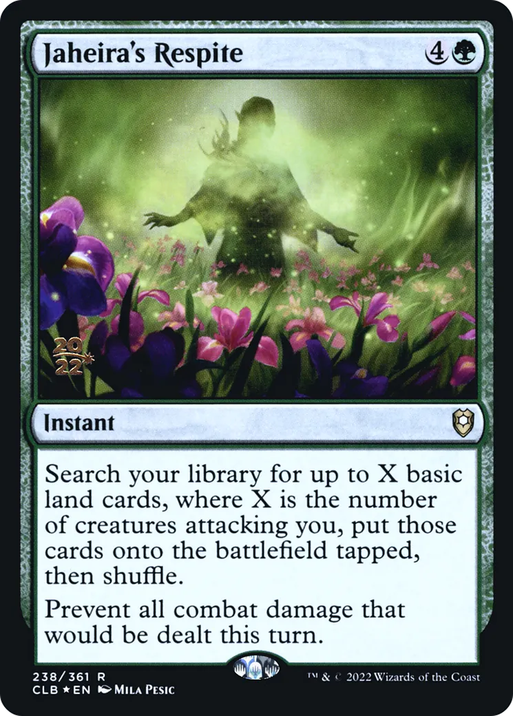 Jaheira's Respite — Battle for Baldur's Gate Promos — Magic: The Gathering