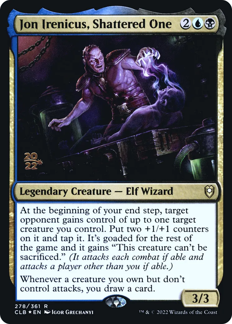 Jon Irenicus, Shattered One from Battle for Baldur's Gate Promos - Magic: The Gathering
