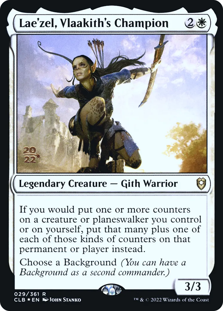 Lae'zel, Vlaakith's Champion — Battle for Baldur's Gate Promos — Magic: The Gathering