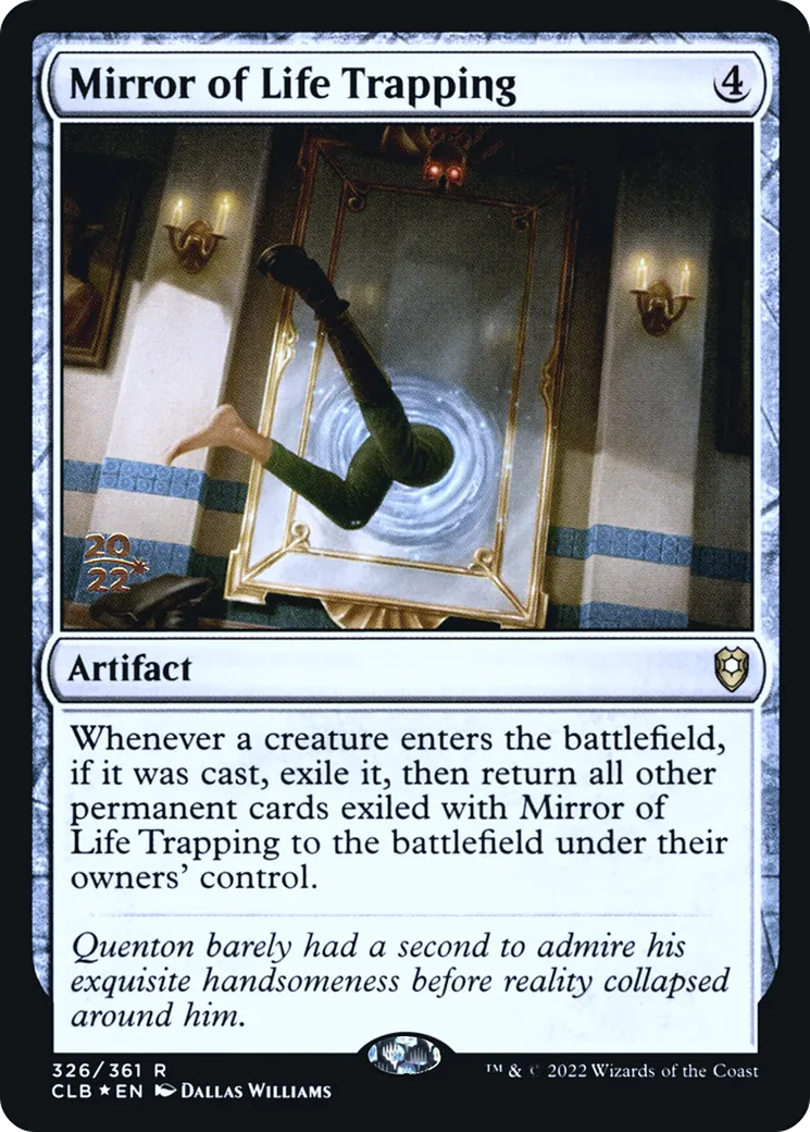Piège du miroir de la vie — Battle for Baldur's Gate Promos — Magic: The Gathering