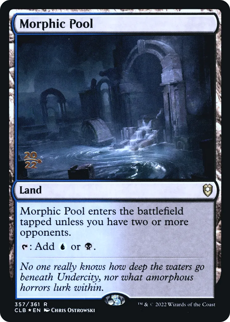 Morphic Pool from Battle for Baldur's Gate Promos - Magic: The Gathering