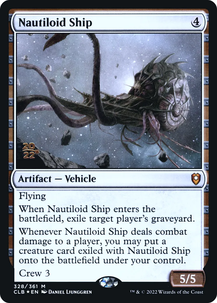 Nautiloid Ship — Battle for Baldur's Gate Promos — Magic: The Gathering