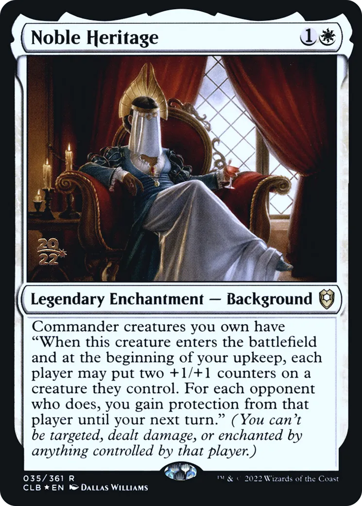 Noble Heritage — Battle for Baldur's Gate Promos — Magic: The Gathering