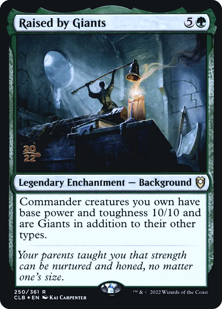 Raised by Giants — Battle for Baldur's Gate Promos — Magic: The Gathering