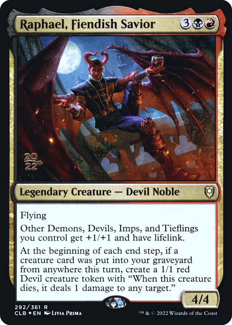 Raphael, sauveur fielleux from Battle for Baldur's Gate Promos - Magic: The Gathering