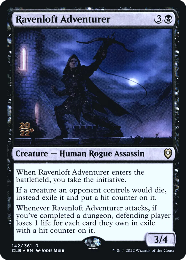 Aventurière de Ravenloft — Battle for Baldur's Gate Promos — Magic: The Gathering