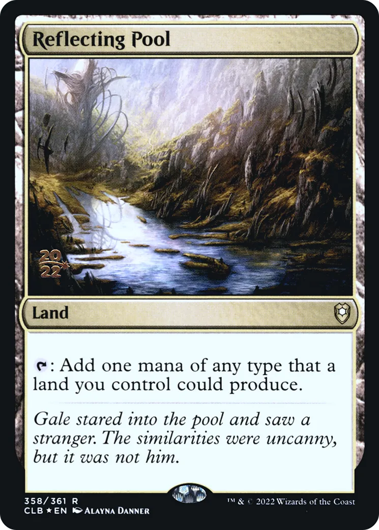 Reflecting Pool — Battle for Baldur's Gate Promos — Magic: The Gathering
