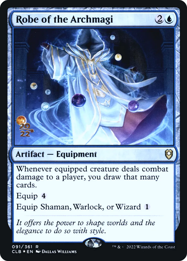 Robe of the Archmagi — Battle for Baldur's Gate Promos — Magic: The Gathering
