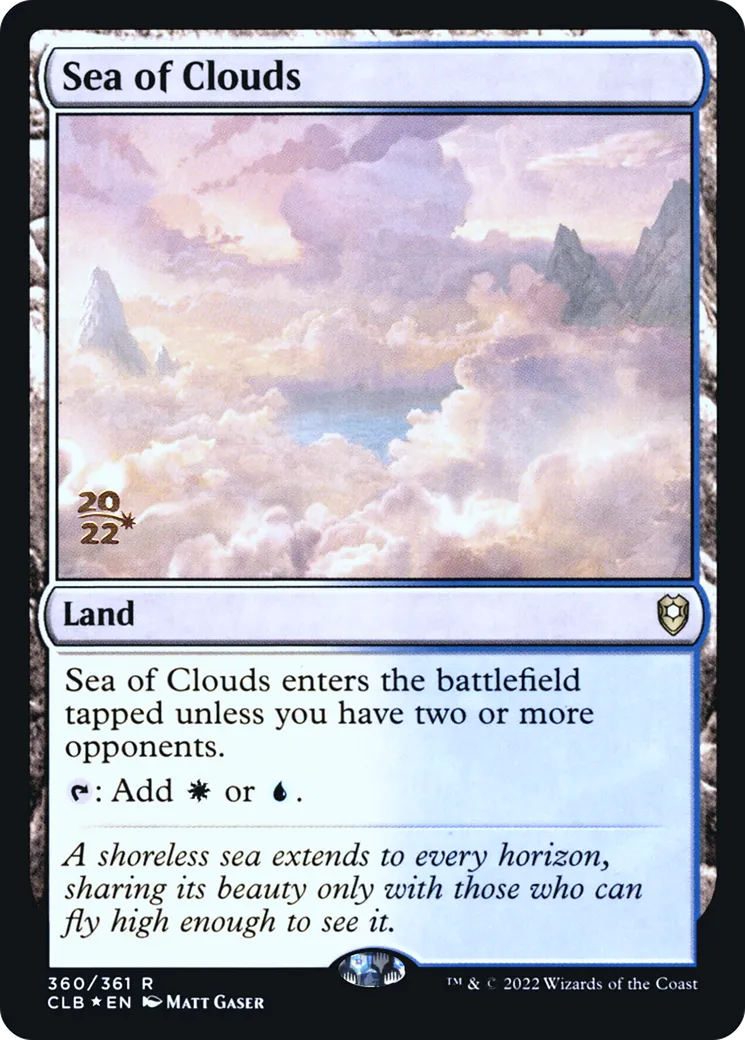 Sea of Clouds — Battle for Baldur's Gate Promos — Magic: The Gathering