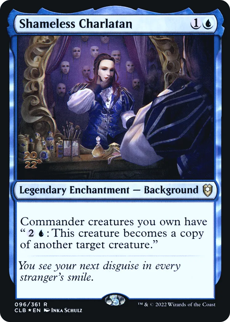 Shameless Charlatan — Battle for Baldur's Gate Promos — Magic: The Gathering