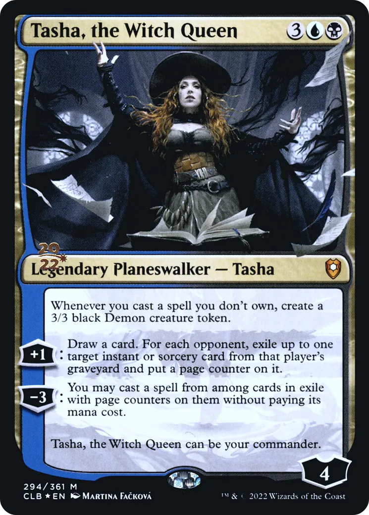 Tasha, la reine sorcière — Battle for Baldur's Gate Promos — Magic: The Gathering