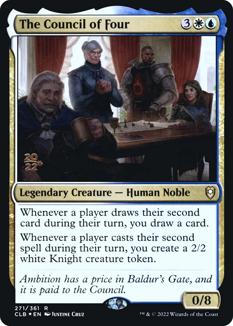Le Conseil des Quatre — Battle for Baldur's Gate Promos — Magic: The Gathering
