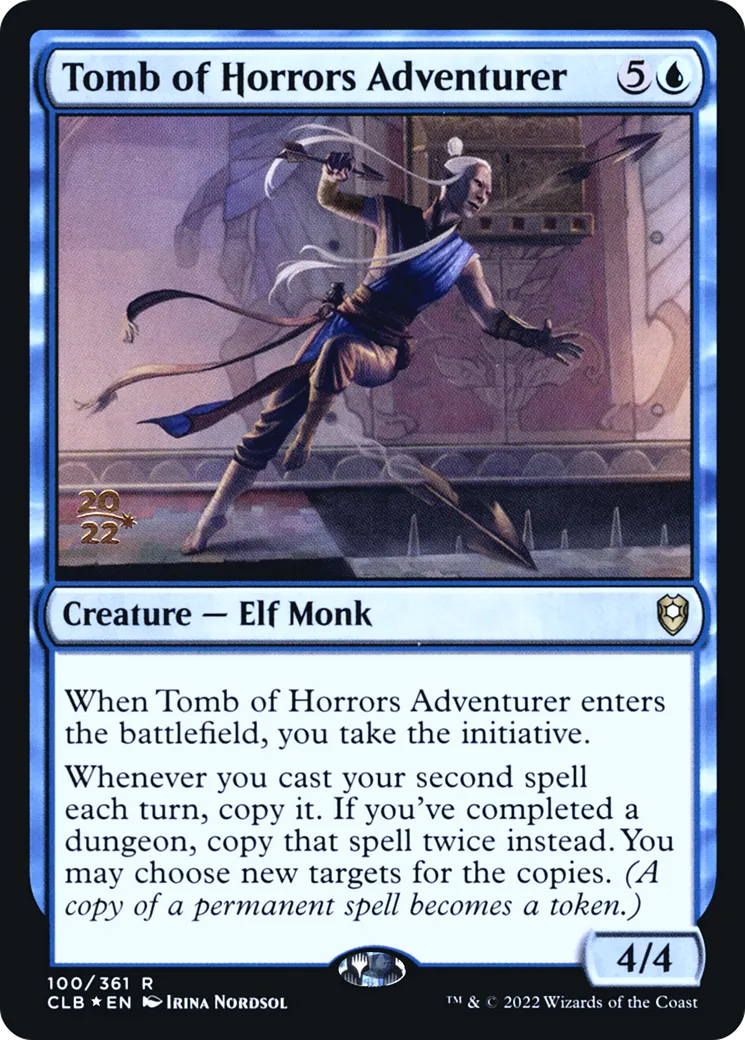Tomb of Horrors Adventurer — Battle for Baldur's Gate Promos — Magic: The Gathering