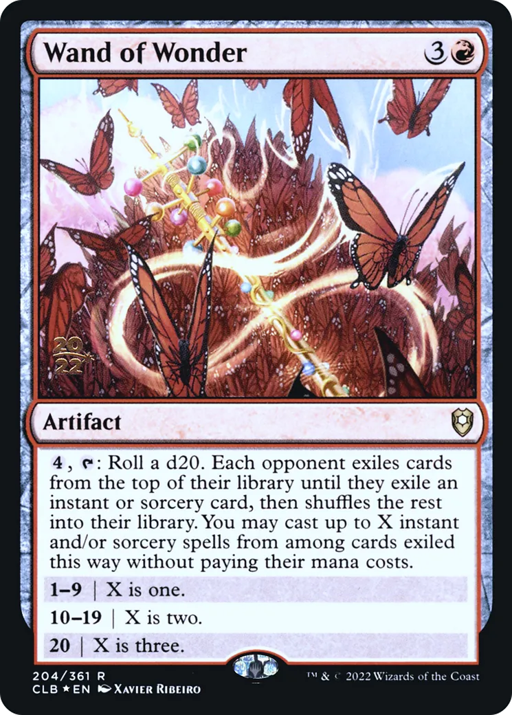 Baguette des merveilles — Battle for Baldur's Gate Promos — Magic: The Gathering