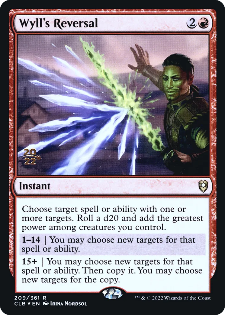 Inversion de Wyll from Battle for Baldur's Gate Promos - Magic: The Gathering