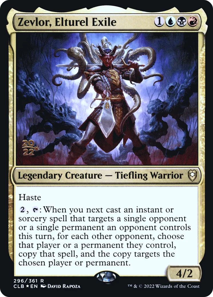 Zevlor, exilé d'Elturel — Battle for Baldur's Gate Promos — Magic: The Gathering