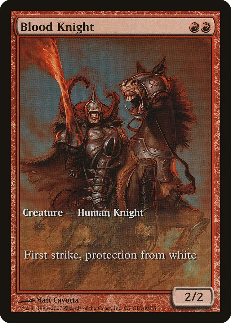 Chevalier sanglant — Champs and States — Magic: The Gathering