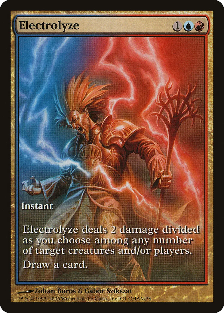 Électrolyse — Champs and States — Magic: The Gathering