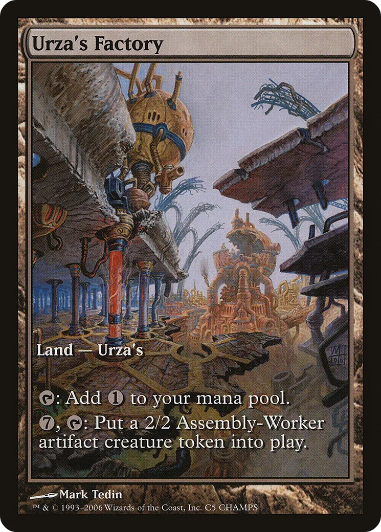 Usine d'Urza — Champs and States — Magic: The Gathering