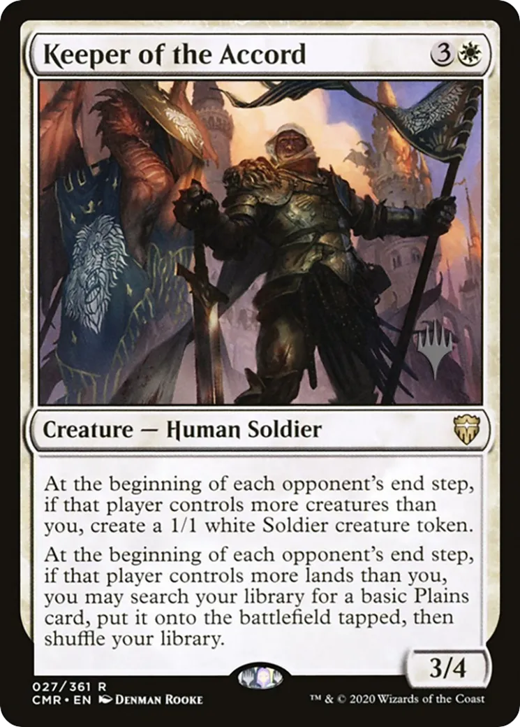 Gardien de l'Accord — Commander Legends Promos — Magic: The Gathering