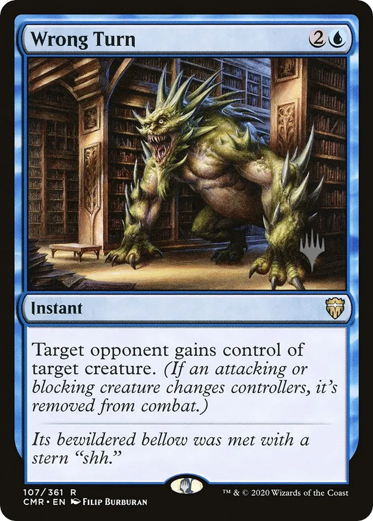 Mauvais virage — Commander Legends Promos — Magic: The Gathering