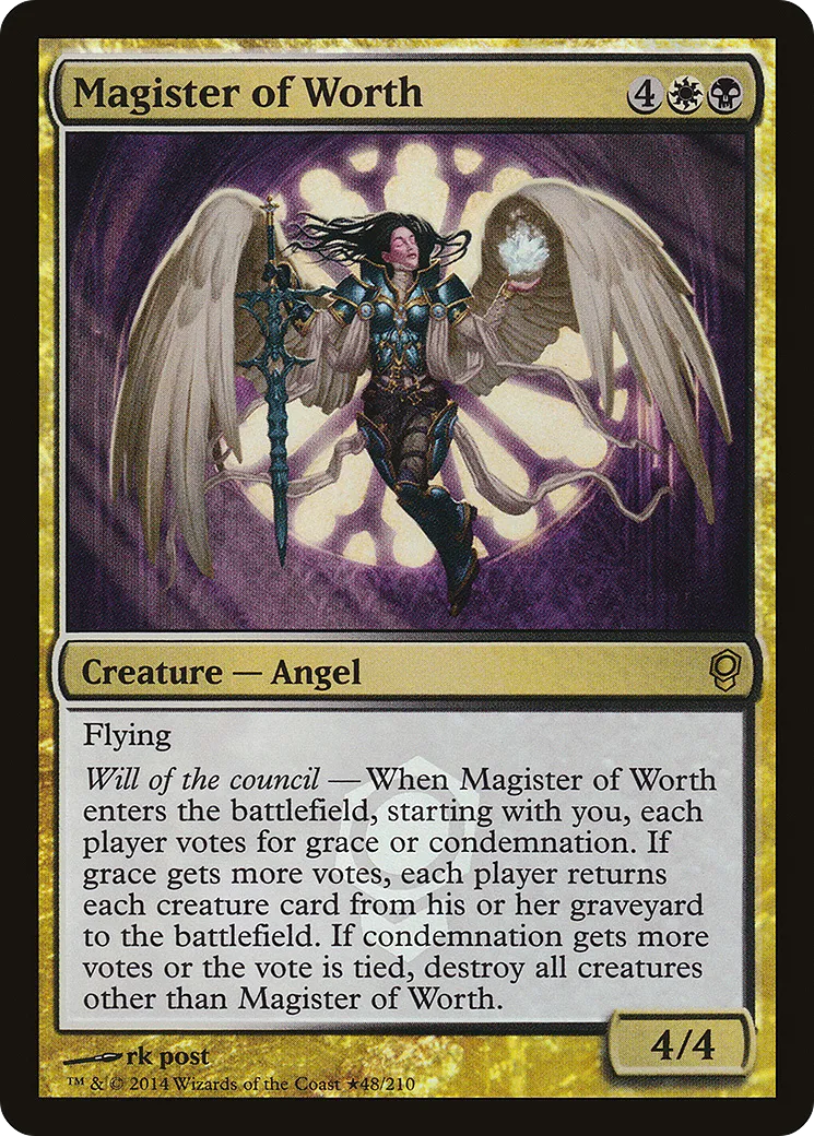 Magister de la valeur — Conspiracy Promos — Magic: The Gathering