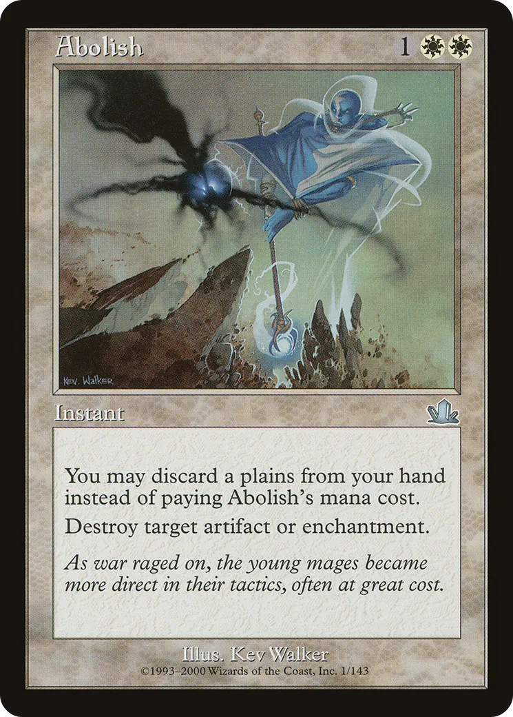 Abolition — Prophecy — Magic: The Gathering