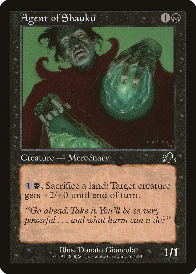 Agent de Shauku — Prophecy — Magic: The Gathering