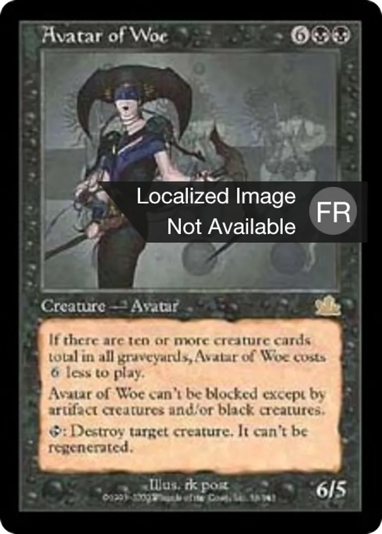 Avatar du malheur — Prophecy — Magic: The Gathering