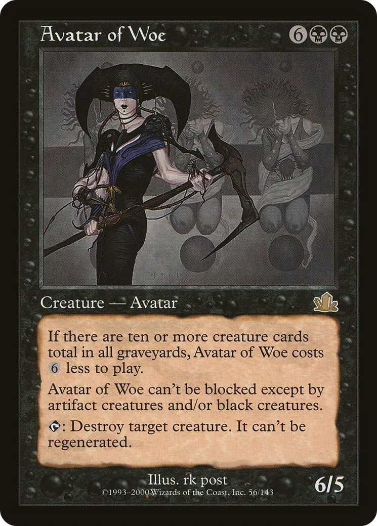 Avatar du malheur — Prophecy — Magic: The Gathering