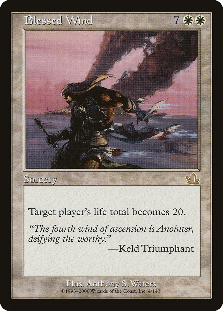 Vent béni — Prophecy — Magic: The Gathering