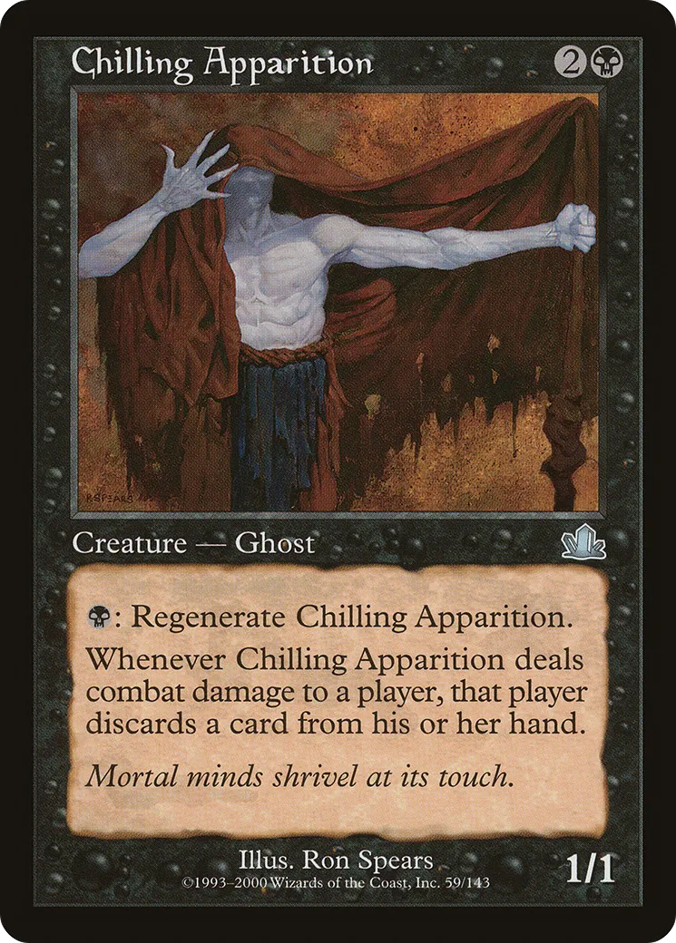 Chilling Apparition — Prophecy — Magic: The Gathering