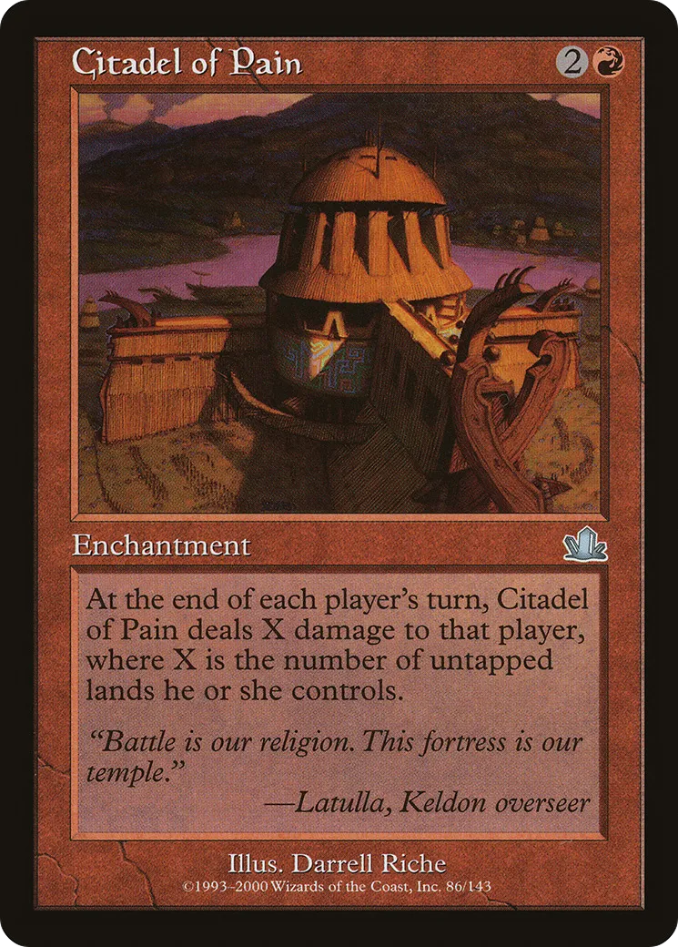 Citadel of Pain — Prophecy — Magic: The Gathering