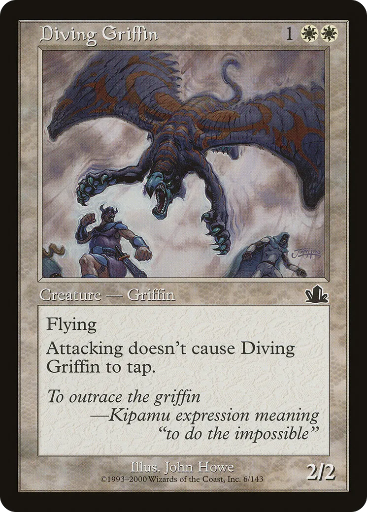 Diving Griffin — Prophecy — Magic: The Gathering