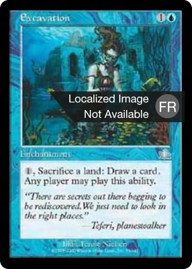 Excavation — Prophecy — Magic: The Gathering