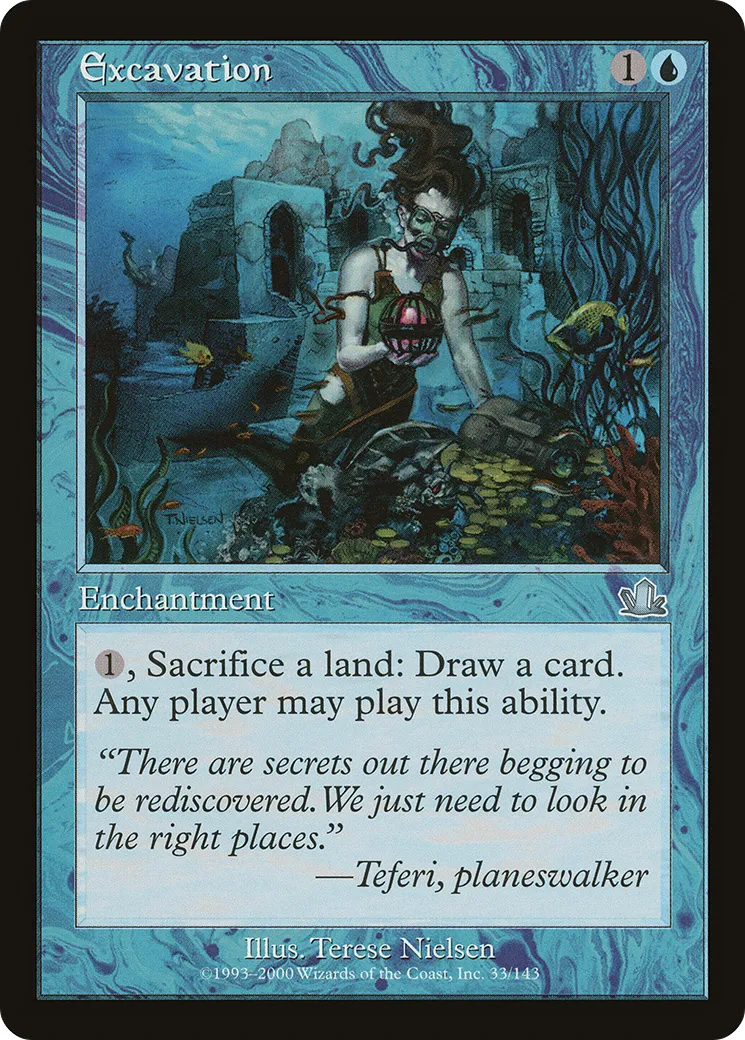 Excavation — Prophecy — Magic: The Gathering