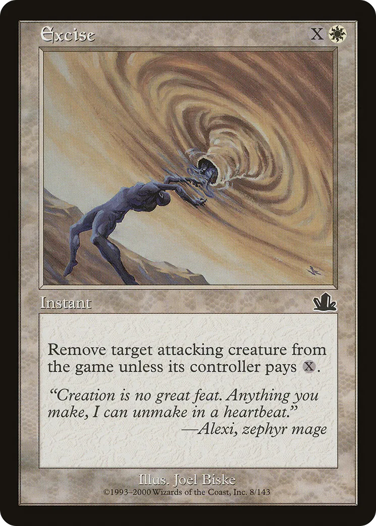 Excise — Prophecy — Magic: The Gathering