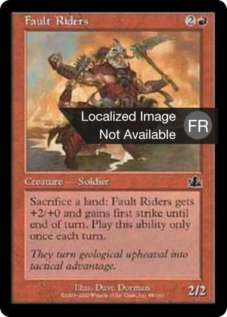 Chevaucheur des failles — Prophecy — Magic: The Gathering