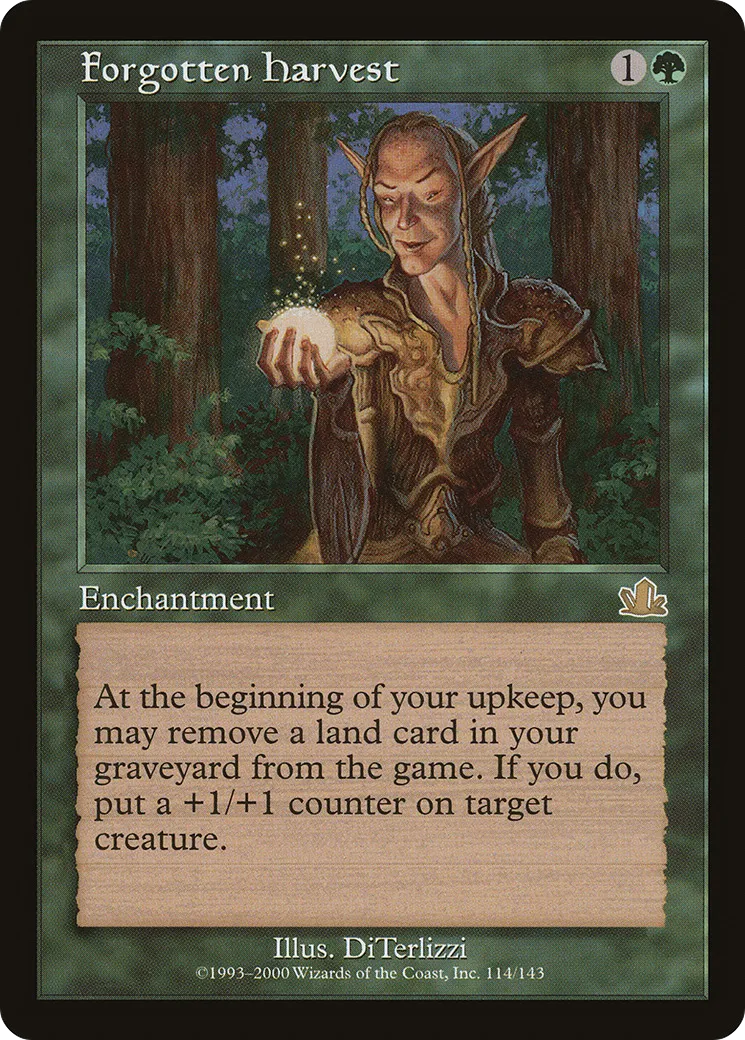 Forgotten Harvest — Prophecy — Magic: The Gathering