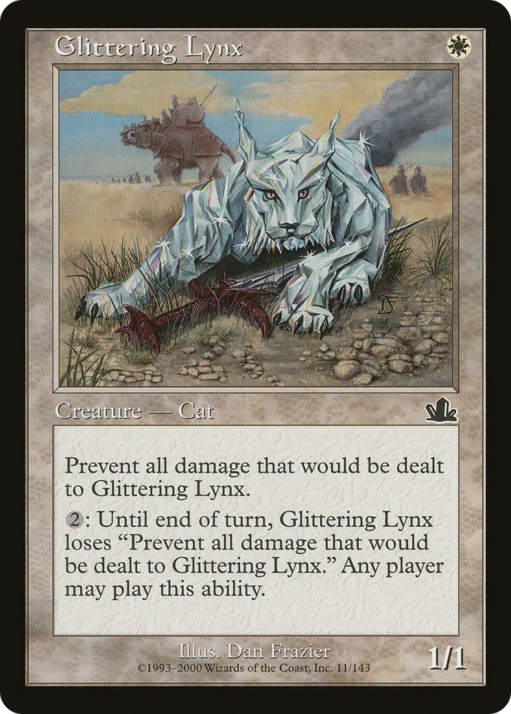 Glittering Lynx — Prophecy — Magic: The Gathering