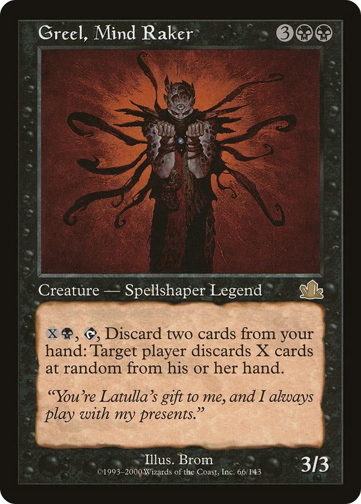 Greel, Mind Raker — Prophecy — Magic: The Gathering