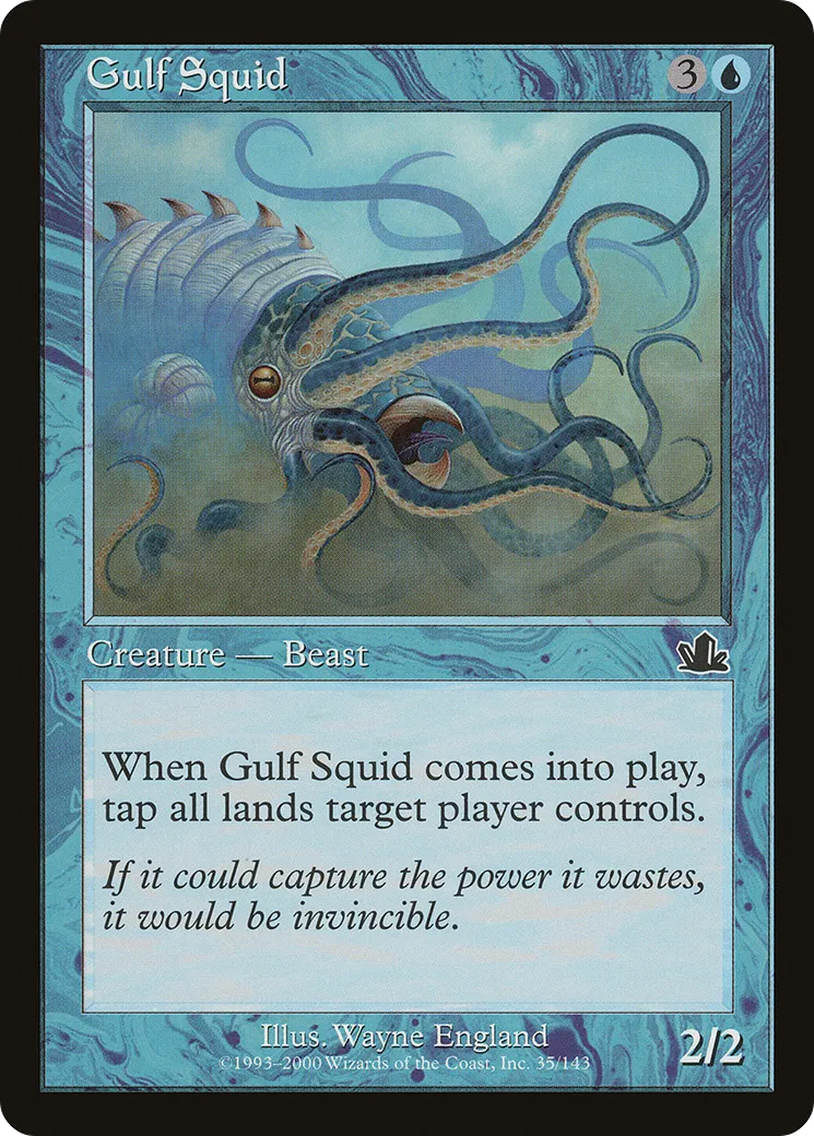 Gulf Squid — Prophecy — Magic: The Gathering