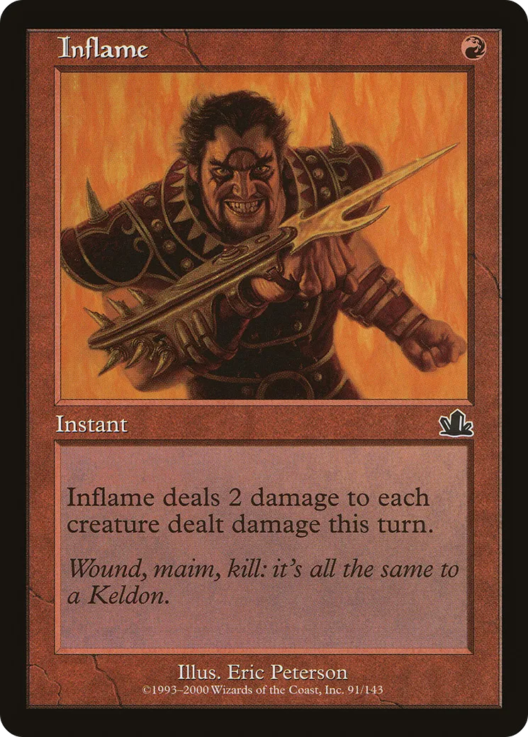 Inflame — Prophecy — Magic: The Gathering