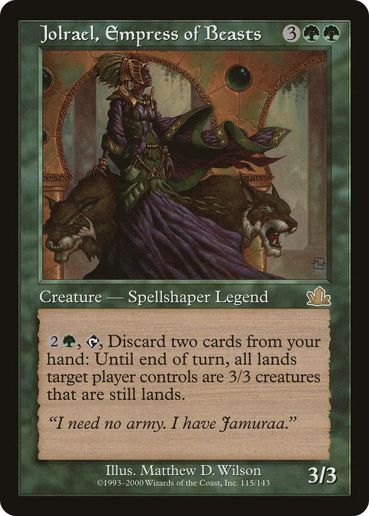 Jolrael, Empress of Beasts — Prophecy — Magic: The Gathering