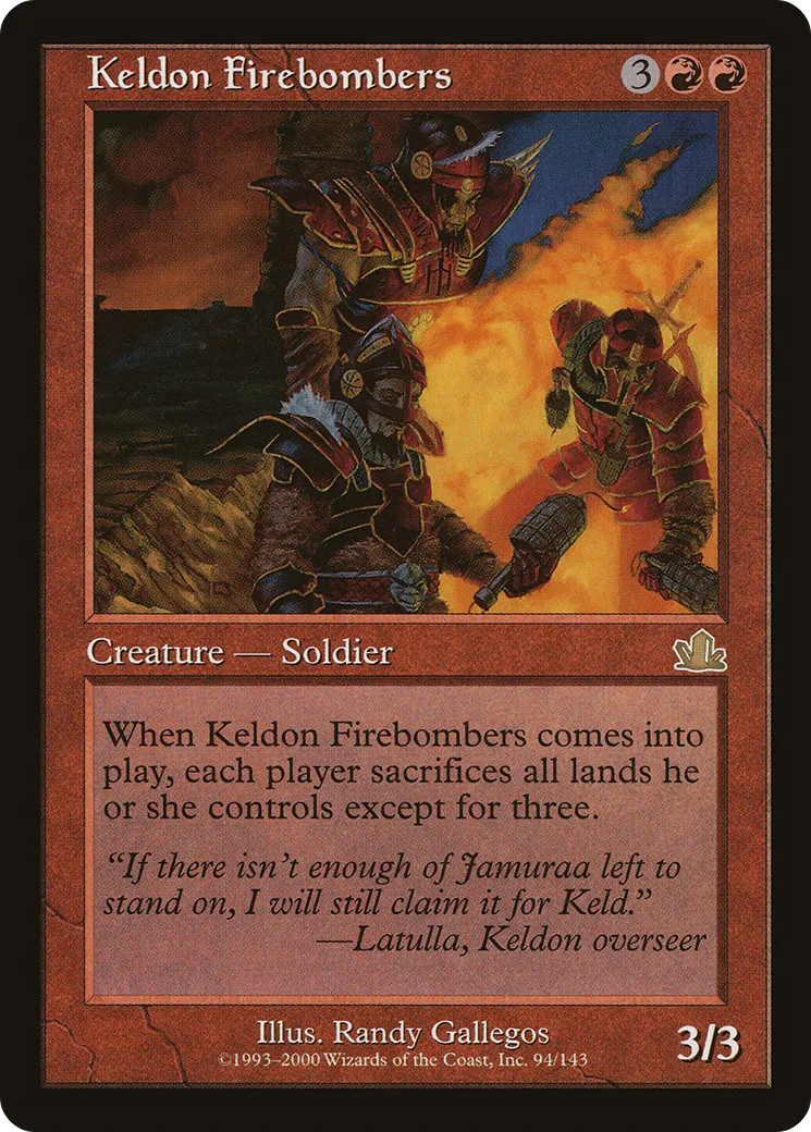 Keldon Firebombers — Prophecy — Magic: The Gathering