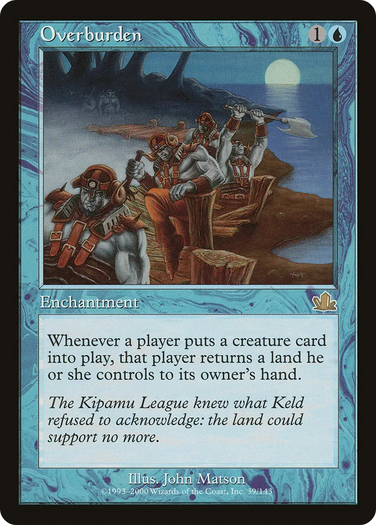 Overburden — Prophecy — Magic: The Gathering