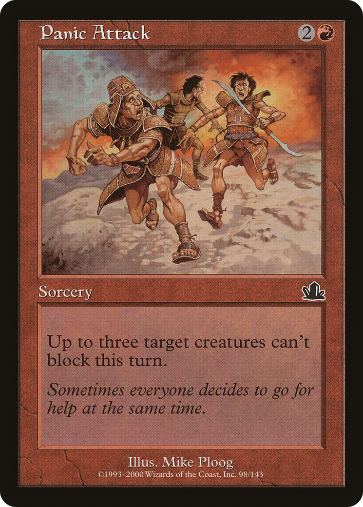 Attaque paniquante — Prophecy — Magic: The Gathering