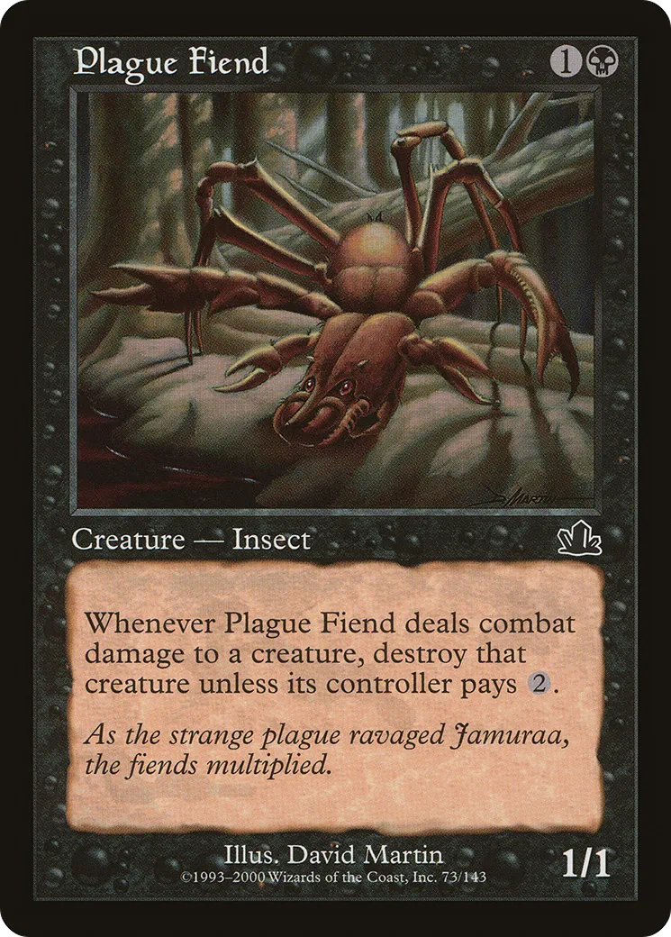 Fielleux de la peste — Prophecy — Magic: The Gathering