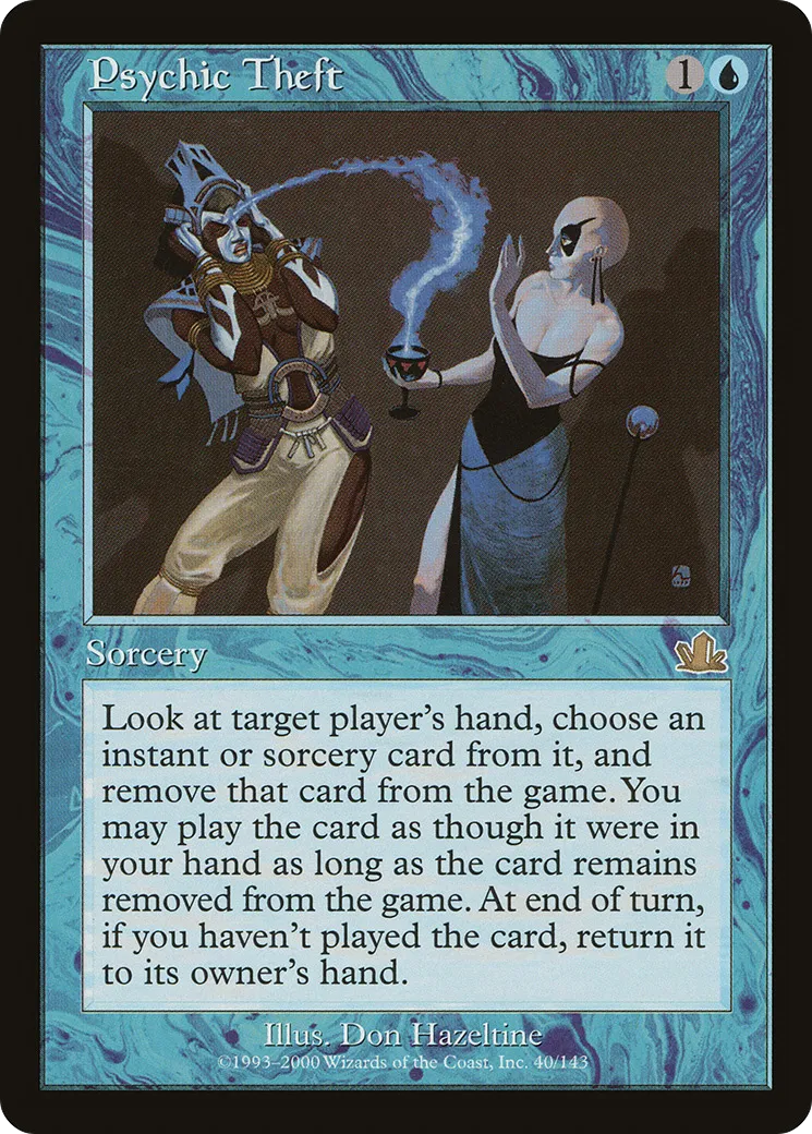 Vol psychique — Prophecy — Magic: The Gathering